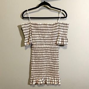 Boutique off the shoulder dress